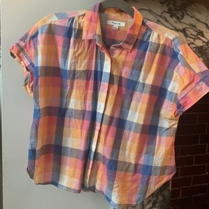 Madewell short sleeve button down